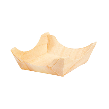Barqueta Quadrada em Folha de Pinho 40x40x15mm 100 un