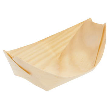 Barqueta Rectangular em Folha de Pinho 140x80x20mm 20x100 un