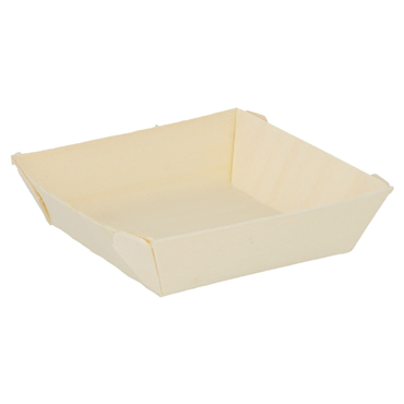 Barqueta em madeira de choupo 70x70x20mm 10x50 un