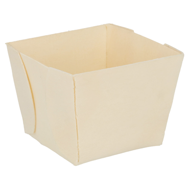 Barqueta em madeira de choupo 70x70x55mm 10x50 un
