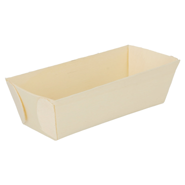 Barqueta em madeira de choupo 100x45x30mm 10x50 un