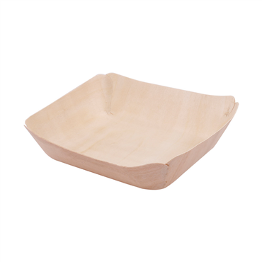 Barqueta em madeira de choupo 130x120x30mm 50 un