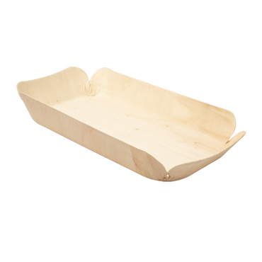 Barqueta em madeira de choupo 215x120x30mm 50 un