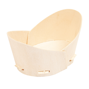 Recipiente em madeira para tapas 103x60x53mm 20x10 un