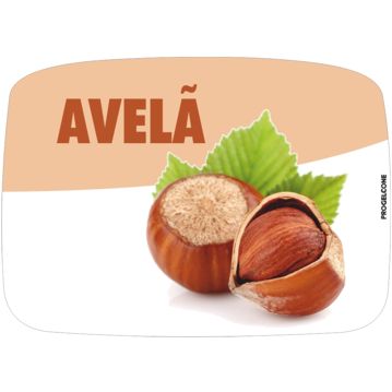 Etiqueta de Sabores para Gelados Avel