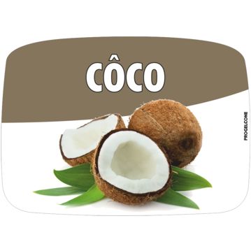 Etiqueta de Sabores para Gelados Cco