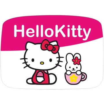Etiqueta de Sabores para Gelados Hello Kitty
