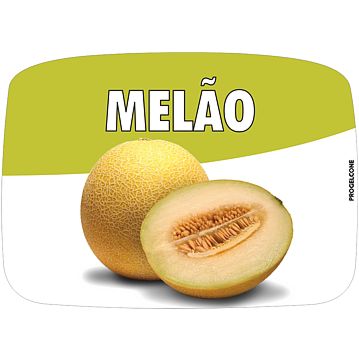 Etiqueta de Sabores para Gelados Melo