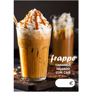 Imagem impressa A6 - Frapp Caramelo Salgado com Caf