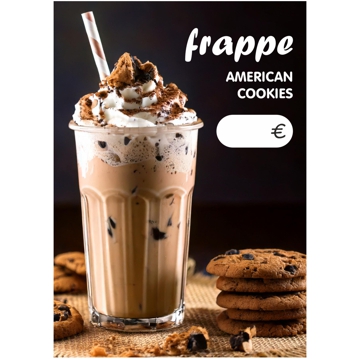 Imagem impressa A6 - Frapp American Cookies