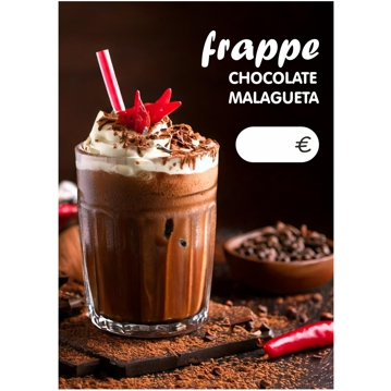 Imagem impressa A6 - Frapp Chocolate com Malagueta