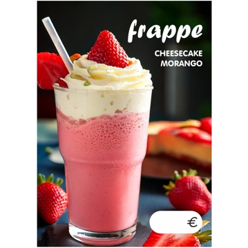 Imagem impressa A6 - Frapp Cheesecake de Morango