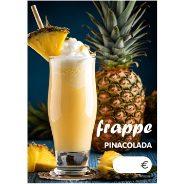 Imagem impressa A6 - Frapp Pinacolada