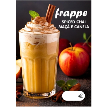 Imagem impressa A6 - Frapp Spiced Chai Ma e Canela