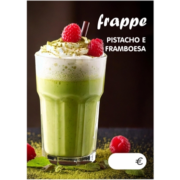 Imagem impressa A6 - Frapp Pistacho e Framboesa