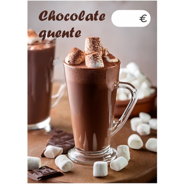 Imagem impressa A6 - Chocolate Quente (Copo)