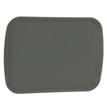 Plateau de repas en plastique 300x410mm Gris 10 unit