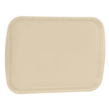 Plateau de repas en plastique 300x410mm Beige