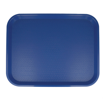 Plateau repas en plastique 355x453mm Bleu 1 unit