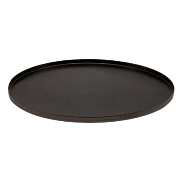Bandeja Circunferncia 300mm em Inox Preto Mate The Bars 1 un