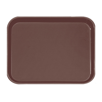 Rectangular Brown Non-Slip Tray 380x510mm 1 pc