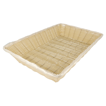 Cesta Tipo Vime Rectangular 410x287x80mm 12 un