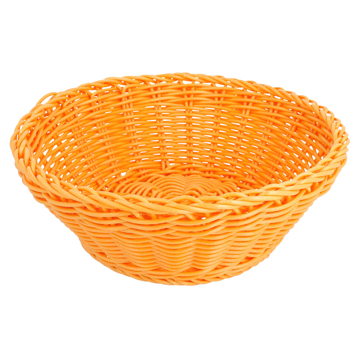 Cesta Tipo Vime Redonda Laranja 200x80mm 12 un