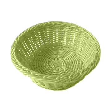 Cesta Tipo Vime Redonda Verde 200x80mm 12 un