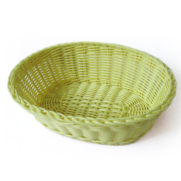 Cesta Tipo Vime Oval Azul 230x170x80mm 12 un