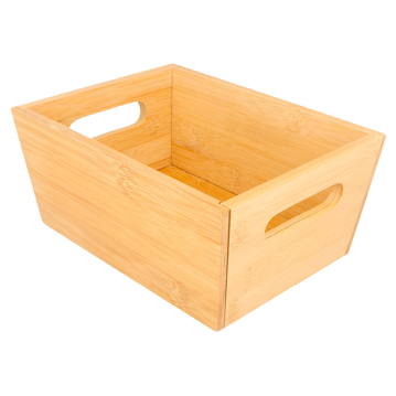 Caixa para Po em Bamb Natural 200x150x90mm 1 un