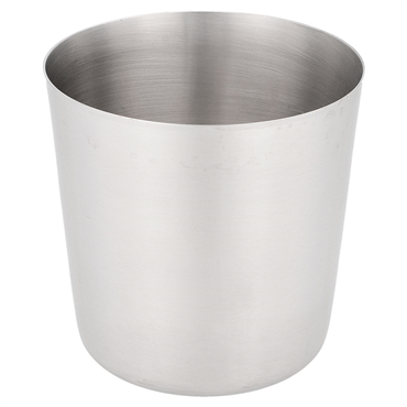 Copo em inox Liso para Fritos 85x85mm 12 un