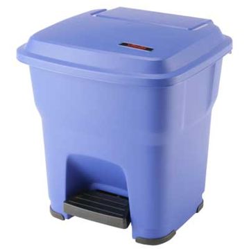 Balde do Lixo com Pedal - Hera 35 L Azul
