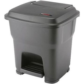 Balde do Lixo com Pedal - Hera 35 L Preto