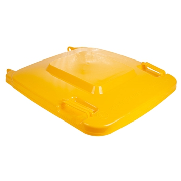 Tampa p/ Contentor do Lixo com Rodas 240 L Amarelo
