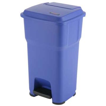 Balde do Lixo com Pedal - Hera 60 L Azul