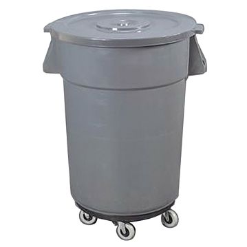 Contentor Multiusos 167 L com Tampa e Rodas