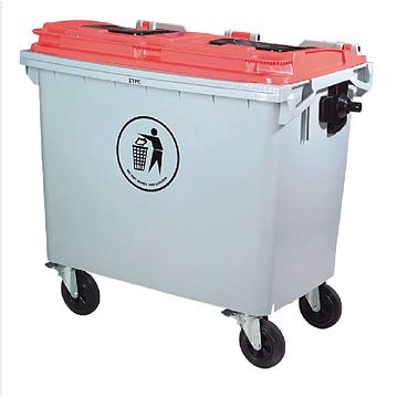 Contentor do Lixo 660 L 1240x760x1200mm