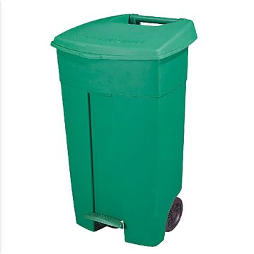Contentor do Lixo com Rodas 130 L