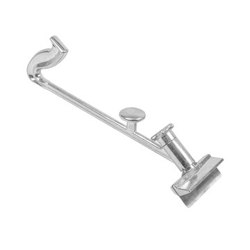 Raspador de metal para grelhas 410x150x100 mm