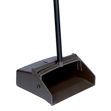 Pala para residuos con mango 275x300x940mm Negro 1 uds
