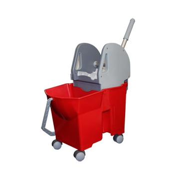 Balde Bibac Vermelho 20L 500x300x665mm com Prensa Vertical