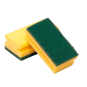Esponja Salvaunhas com Fibra Abrasiva Verde Super 150x80x45mm 12 un