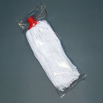 Esfregona Entranada Algodo Branco 220g 1 un