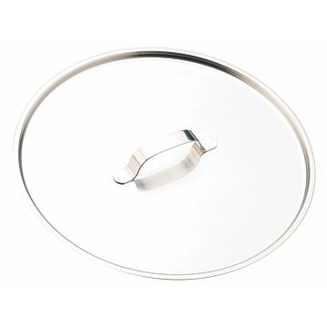 Tampa em Inox para Balde em Inox Graduado 400x300mm - Para balde de 10L