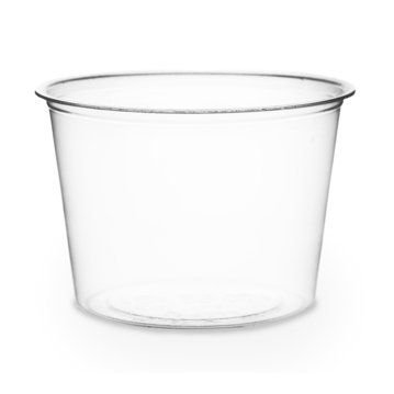 Copo em PLA para Molhos 120ml 4oz Transparente Vegware 20x100 un