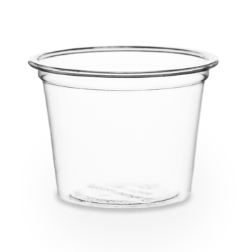 Copo em PLA para Molhos 30ml 1oz Transparente Vegware 50x100 un