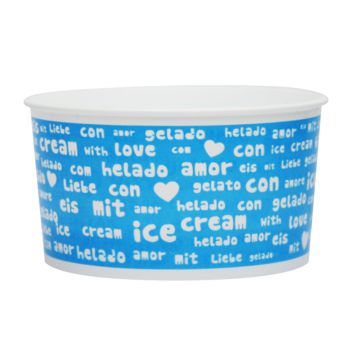 Copo em Plstico PP Impresso Standard para Gelados 100ml Caixa 640