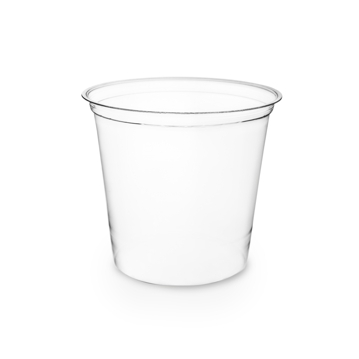 Contentor Redondo em PLA Transparente 700ml 24oz Vegware CF-DC-24 10x50 un