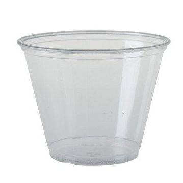 Copo Pl�stico Pet Transparente 270cc Solo TP9R Caixa 20x50