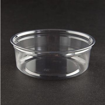 Contentor Pl�stico Pet para Alimentos 237ml Fabrikal RD8 Caixa 20x25